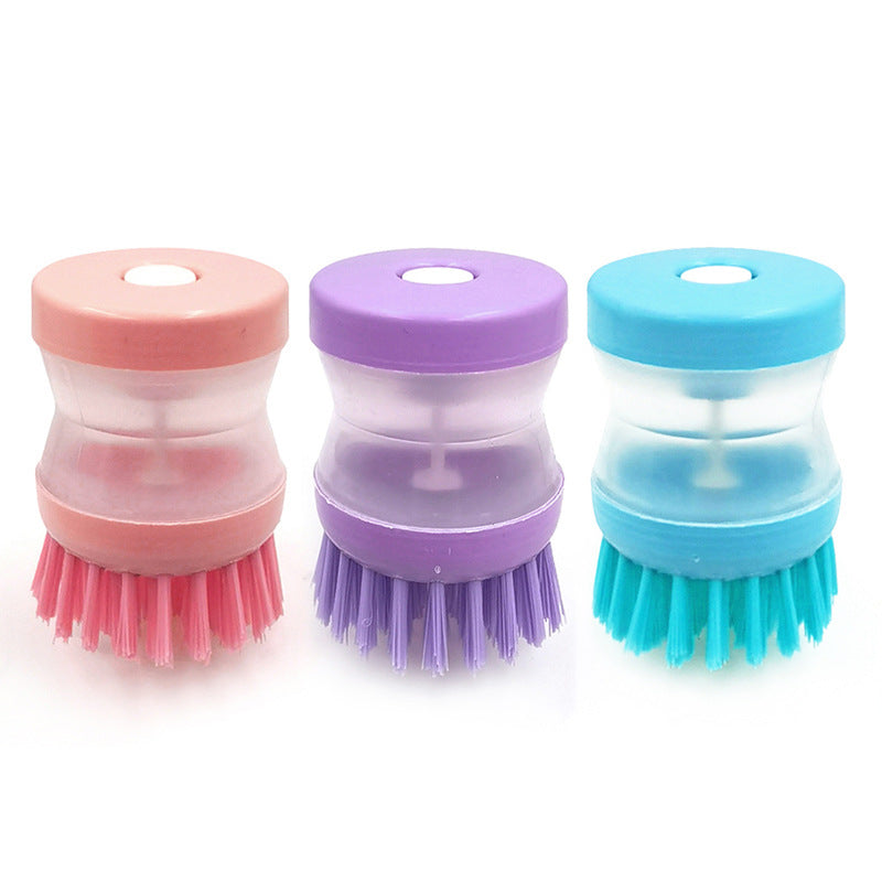 Perie de vase cu rezervor pentru detergent – 2 + 2 Gratis