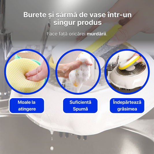 Burete Magic cu dublă față – 5 + 5 🎁Cadou