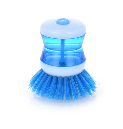 Perie de vase cu rezervor pentru detergent – 2 + 2 Gratis